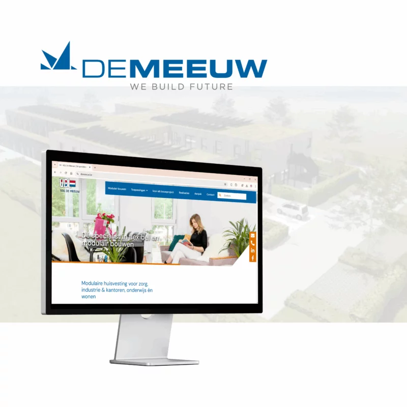 Een website vertalen voor VDL De Meeuw